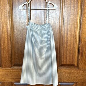 Pistola blue/white striped dress